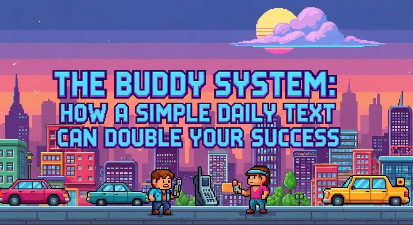 The Buddy System: How a Simple Daily Text Can Double Your Success