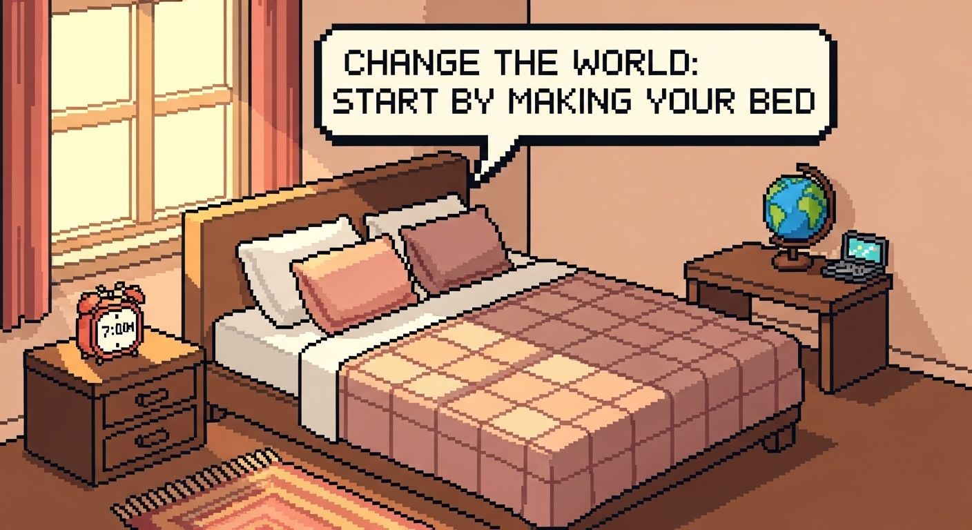 Change the World: Start by Making Your Bed